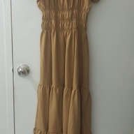 Long dress, brown