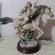 Antique/Vintage Collectibles: "Riding with the Wind" Figurine