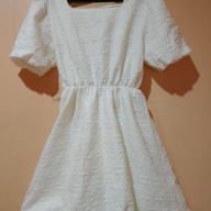 White dress semi formal