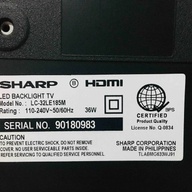 Pre-Love - Sharp 32 Inch LED HD (Price negotiable)