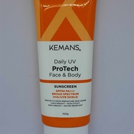 KEMANS Daily UV Protech Face Nd Body Sunscreen SPF 50+++ 100g