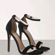 Criss Cross Rhinestone Decor Stiletto Heeled Ankle Strap Sandals, Glamorous Gold Glass Ankle Strap Sandals