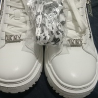 DKNY Matti Lace up Zip Sneaker for women
