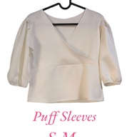 White Puff Sleeves
