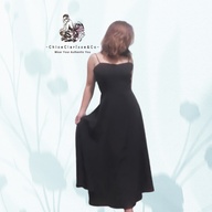 Aesthetic Black Dress