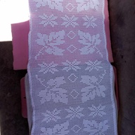 Handmade White Crochet Table Mat
