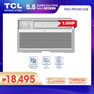 TCL 1.0 HP Inverter Aircon Window Type Smart Air-conditioner TAC-09CWI/UJE (Whisper Quiet Operation, 3-Step Easy Install