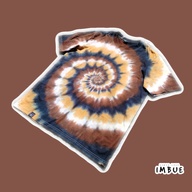 Caramel Macchiato Spiral Tie Dye Shirt UNISEX