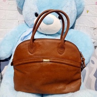 BROWN HAND BAG