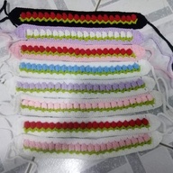 Crochet tulip headbands