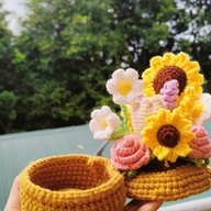 Crochet Pot organizer