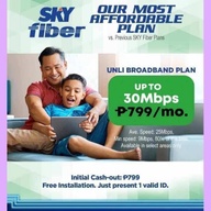 SkyFiber Unlimited Internet