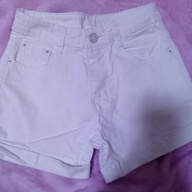 White Short Never been used