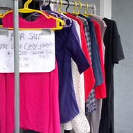Preloved dress, blouse, skirt, blazer, jacket, hoodies...etc. Priced at Php50/pc & above. Bulk purchase at php35/pc