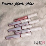 Glow and Go Beauty Powder matte stains