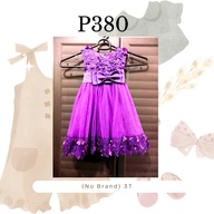 Preloved Purple Dress for Baby Girl 3 Toddler