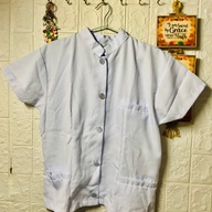 Medium size White Nursing Uniform terno