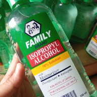Family brand alcohol 70% with moisturizer 250ml