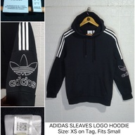 ADIDAS SLEAVES LOGO HOODIE