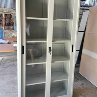 High quality Steel Swing Glass door Filing Cabinets, 5 Layers, Adjustable shelves, Gauge-22 powder coated Furniture