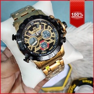 Original Joefox Dual.Time Super iLLuminator Mens Sports Watch U.S Grade Japan Machine Movement Durable Water Proof Shock