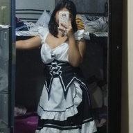 Maid costume cosplay