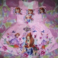 Sofia the first & floral dress