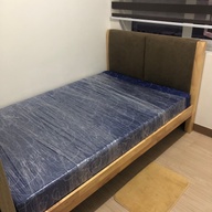 Bed Semi-Double Malaysian Solid Wood Good as new Rush For Sale