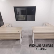 L-shape executive table / Brand new