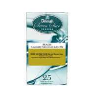 DILMAH SEVEN STARS PEACH TEA 25's teabags/box