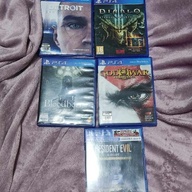 Ps4 Games Detroit: Become Human Diablo Eternal Collection Bloodborne God of War Remastered