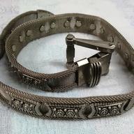 Mens Belt Silver