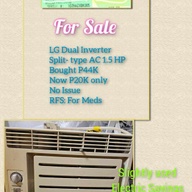 FREE HAWK BAG FOR SLIGHTLY USED DUAL INVERTER SAMSUNG SPLIT TYPE AIRCON