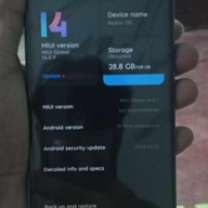 Redmi 13c 1mnth old