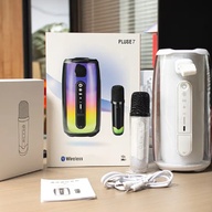 Pulse 7 TWS Bluetooth Speaker with 2 UHF Microphones Portable Karaoke