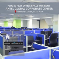 Plug & Play Office Space at Antel Global Corporate Center for Rent