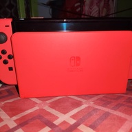 NINtendo switch oled red mario edition