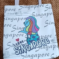 Singapore Souvenir Tote Bag