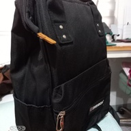 Backpack with laptop sleeve