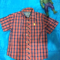 Preloved U.S. POLO ASSN. checkered polo