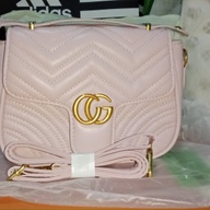 Gucci pink sling bag /handbag