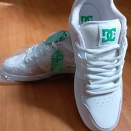 DC Manteca 4 Color: White/Gray/Green Size: 10- US Mens