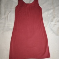 Red Bodycon Dress/Above the knee length