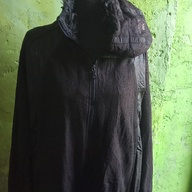 Black hoodie jacket