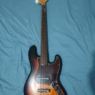 Bass Guitar Squier Classic Vibe 60' Fretless Jazz Bass 3-Color Sunburst