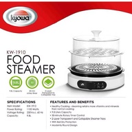 Kyowa Electric Steamer 9.8L KW-1910