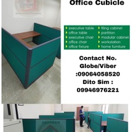 office cubicle and toilet cubicle