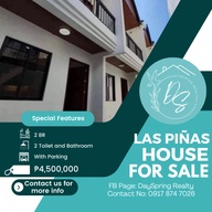 House for Sale in Pilar Village, Las Piñas City 4.5M ONLY