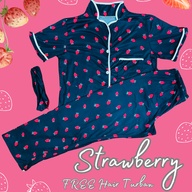 Adult Cotton Pajama_Sleepwear_Terno