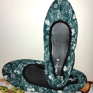 Green Printed Flat (2)